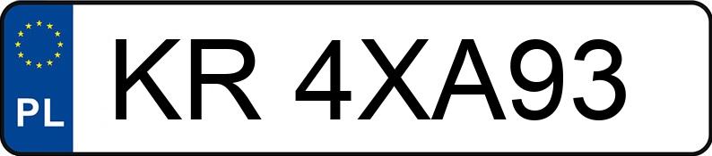 Numer rejestracyjny KR 4XA93 posiada KIA Ceed GT MR`22 E6 Ceed GT MR`22 E6 - KR4XA93