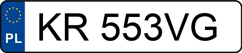 Numer rejestracyjny KR 553VG posiada SEAT Leon 1.6 TDI-CR MR`10 E4 1P Style DSG - KR553VG Numer rejestracyjny KR 553VG posiada SEAT Leon 1.6 TDI-CR MR`10 E4 1P Style DSG - KR553VG