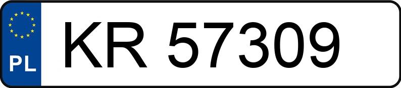 Numer rejestracyjny KR 57309 posiada OPEL ASTRA F 1.6KAT KOMBI - KR57309 Numer rejestracyjny KR 57309 posiada OPEL ASTRA F 1.6KAT KOMBI - KR57309