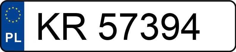 Numer rejestracyjny KR 57394 posiada FIAT UNO 1.4 KAT - KR57394 Numer rejestracyjny KR 57394 posiada FIAT UNO 1.4 KAT - KR57394