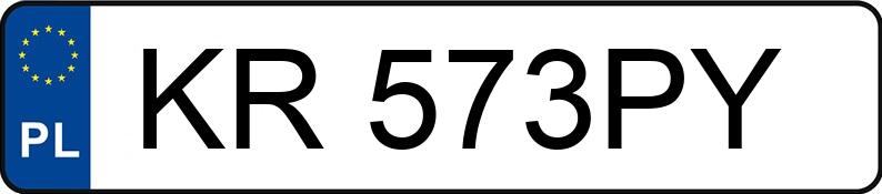 Numer rejestracyjny KR 573PY posiada VOLKSWAGEN GOLF 1.9 TDI - KR573PY