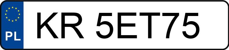 Numer rejestracyjny KR 5ET75 posiada FIAT Punto Classic 1.2 MR`03 E5 Punto Classic 1.2 MR`03 E5 - KR5ET75 Numer rejestracyjny KR 5ET75 posiada FIAT Punto Classic 1.2 MR`03 E5 Punto Classic 1.2 MR`03 E5 - KR5ET75