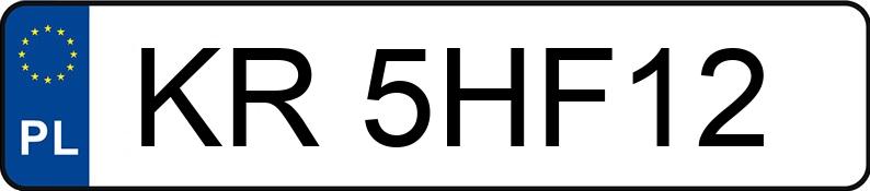 Numer rejestracyjny KR 5HF12 posiada NISSAN Qashqai II 1.2 MR`18 E6 Tekna+ Xtronic CVT - KR5HF12