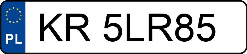 Numer rejestracyjny KR 5LR85 posiada BMW X6 MR`08 E5 E71 M Step - KR5LR85 Numer rejestracyjny KR 5LR85 posiada BMW X6 MR`08 E5 E71 M Step - KR5LR85