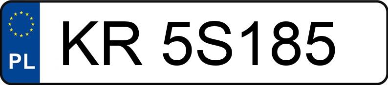 Numer rejestracyjny KR 5S185 posiada FORD FOCUS - KR5S185 Numer rejestracyjny KR 5S185 posiada FORD FOCUS - KR5S185