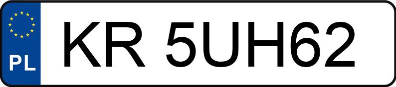 Numer rejestracyjny KR 5UH62 posiada CITROEN C3 - KR5UH62