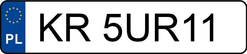 Numer rejestracyjny KR 5UR11 posiada FIAT BRAVO - KR5UR11 Numer rejestracyjny KR 5UR11 posiada FIAT BRAVO - KR5UR11