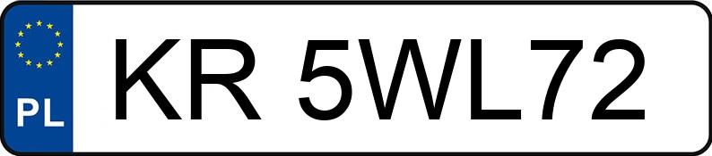 Numer rejestracyjny KR 5WL72 posiada RENAULT MEGANE - KR5WL72 Numer rejestracyjny KR 5WL72 posiada RENAULT MEGANE - KR5WL72