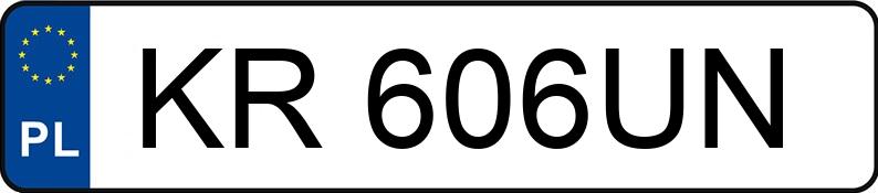 Numer rejestracyjny KR 606UN posiada ROVER 75 CDT - KR606UN