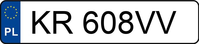 Numer rejestracyjny KR 608VV posiada MERCEDES-BENZ CLS 350 CDI 4MATIC - KR608VV