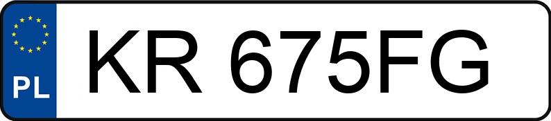 Numer rejestracyjny KR 675FG posiada VOLVO 850 2.5 TDI - KR675FG Numer rejestracyjny KR 675FG posiada VOLVO 850 2.5 TDI - KR675FG