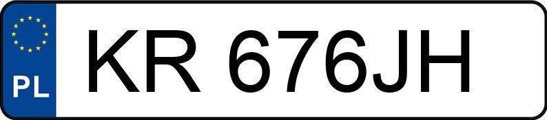 Numer rejestracyjny KR 676JH posiada RENAULT Megane 1.4 MR`99 Expression - KR676JH