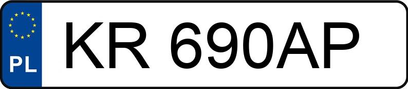 Numer rejestracyjny KR 690AP posiada DAF AT - KR690AP Numer rejestracyjny KR 690AP posiada DAF AT - KR690AP