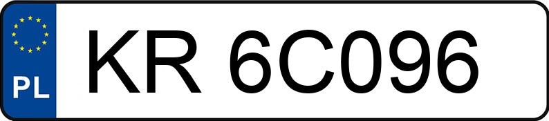 Numer rejestracyjny KR 6C096 posiada VOLKSWAGEN GOLF - KR6C096
