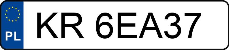 Numer rejestracyjny KR 6EA37 posiada OPEL Astra Classic II 1.7 CDTI MR`04 E4 Astra Classic II 1.7 CDTI MR`04 E4 - KR6EA37