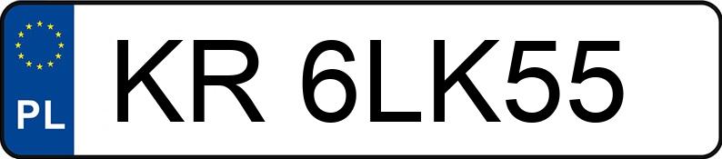 Numer rejestracyjny KR 6LK55 posiada MERCEDES-BENZ CL 500 MR`06 E4 216 CL 500 MR`06 E4 216 - KR6LK55