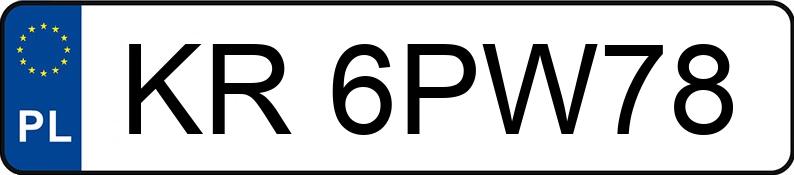 Numer rejestracyjny KR 6PW78 posiada PEUGEOT 308 - KR6PW78