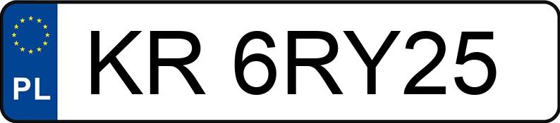 Numer rejestracyjny KR 6RY25 posiada OPEL ASTRA GTC - KR6RY25 Numer rejestracyjny KR 6RY25 posiada OPEL ASTRA GTC - KR6RY25