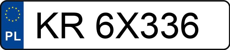 Numer rejestracyjny KR 6X336 posiada SKODA FABIA SEDAN - KR6X336 Numer rejestracyjny KR 6X336 posiada SKODA FABIA SEDAN - KR6X336