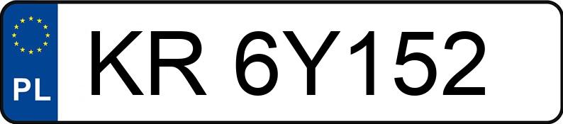 Numer rejestracyjny KR 6Y152 posiada PEUGEOT 807 - KR6Y152 Numer rejestracyjny KR 6Y152 posiada PEUGEOT 807 - KR6Y152