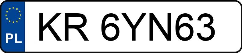 Numer rejestracyjny KR 6YN63 posiada MERCEDES-BENZ AMG G 63 - KR6YN63 Numer rejestracyjny KR 6YN63 posiada MERCEDES-BENZ AMG G 63 - KR6YN63