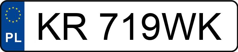 Numer rejestracyjny KR 719WK posiada HONDA JAZZ - KR719WK