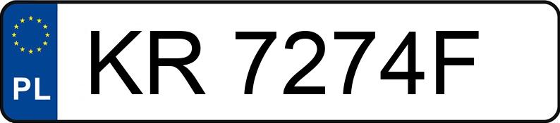 Numer rejestracyjny KR 7274F posiada SKODA FABIA - KR7274F Numer rejestracyjny KR 7274F posiada SKODA FABIA - KR7274F
