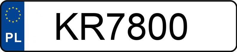 Numer rejestracyjny KR 7800 posiada KAWASAKI Szosowe od 250 do 600 ccm ZZ-R 600 - KR7800 Numer rejestracyjny KR 7800 posiada KAWASAKI Szosowe od 250 do 600 ccm ZZ-R 600 - KR7800
