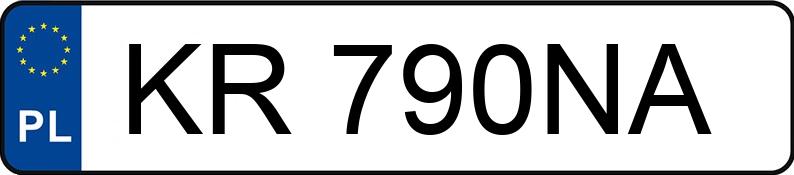 Numer rejestracyjny KR 790NA posiada ALFA ROMEO 145 1.8 Kat. MR`99 T.Spark L - KR790NA