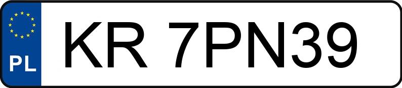 Numer rejestracyjny KR 7PN39 posiada OPEL COMBO E - KR7PN39