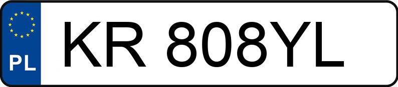 Numer rejestracyjny KR 808YL posiada TOYOTA Yaris 1.0 MR`99 Base - KR808YL