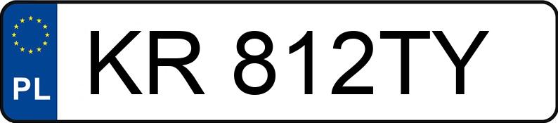 Numer rejestracyjny KR 812TY posiada VOLKSWAGEN - KR812TY Numer rejestracyjny KR 812TY posiada VOLKSWAGEN - KR812TY