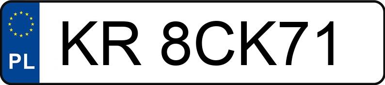 Numer rejestracyjny KR 8CK71 posiada FORD Mondeo 1.6 MR`10 E5 Titanium - KR8CK71