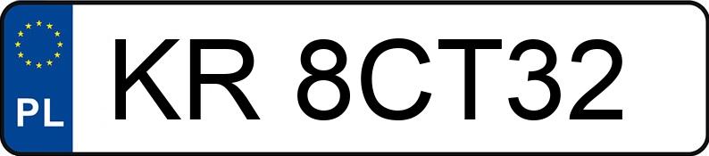 Numer rejestracyjny KR 8CT32 posiada SKODA Rapid 1.0 TSI MR`18 E6 Active - KR8CT32