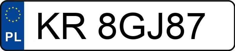 Numer rejestracyjny KR 8GJ87 posiada BMW 330i MR`16 E6 F30 xDrive Steptronic - KR8GJ87 Numer rejestracyjny KR 8GJ87 posiada BMW 330i MR`16 E6 F30 xDrive Steptronic - KR8GJ87