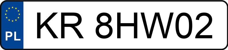 Numer rejestracyjny KR 8HW02 posiada BMW 318 Diesel Kat. MR`01 E3 E46 318 Diesel Kat. MR`01 E3 E46 - KR8HW02