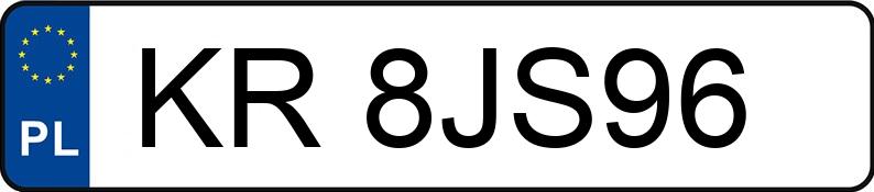 Numer rejestracyjny KR 8JS96 posiada VOLKSWAGEN Golf IV 1.9 TDI MR`97 Comfortline - KR8JS96