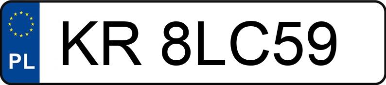 Numer rejestracyjny KR 8LC59 posiada GOUPIL G5 G5E - KR8LC59