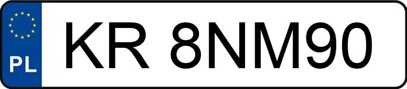 Numer rejestracyjny KR 8NM90 posiada BMW 325i Kat. MR`98 E46 325i Kat. MR`98 E46 - KR8NM90