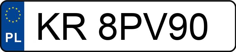 Numer rejestracyjny KR 8PV90 posiada MERCEDES-BENZ CLA 200 D - KR8PV90