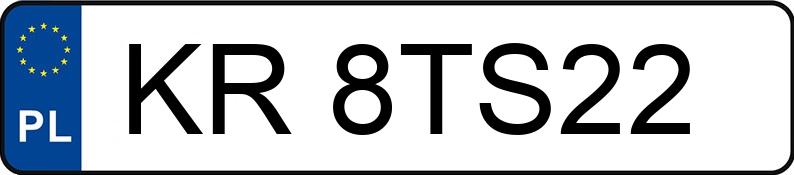 Numer rejestracyjny KR 8TS22 posiada FORD FOCUS - KR8TS22 Numer rejestracyjny KR 8TS22 posiada FORD FOCUS - KR8TS22
