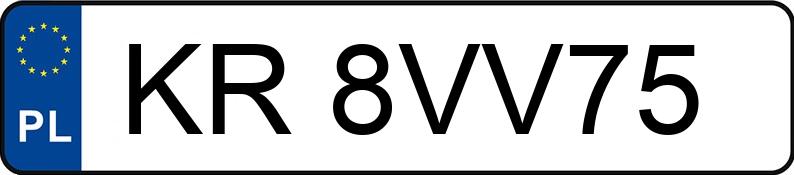 Numer rejestracyjny KR 8VV75 posiada HYUNDAI IX20 - KR8VV75