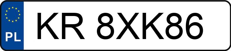 Numer rejestracyjny KR 8XK86 posiada VOLKSWAGEN Polo VI 2.0 MR`18 E6 GTI DSG - KR8XK86 Numer rejestracyjny KR 8XK86 posiada VOLKSWAGEN Polo VI 2.0 MR`18 E6 GTI DSG - KR8XK86