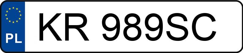 Numer rejestracyjny KR 989SC posiada FORD S-Max 2.0 TDCi MR`06 E4 Titanium - KR989SC