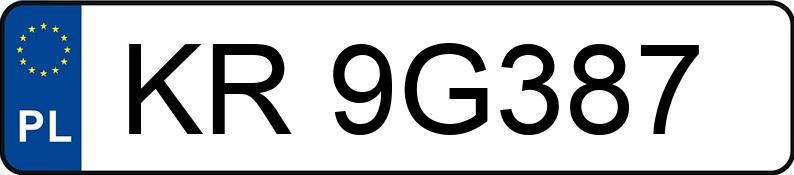 Numer rejestracyjny KR 9G387 posiada FIAT BRAVO - KR9G387