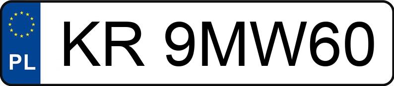 Numer rejestracyjny KR 9MW60 posiada CHEVROLET CAPTIVA - KR9MW60 Numer rejestracyjny KR 9MW60 posiada CHEVROLET CAPTIVA - KR9MW60