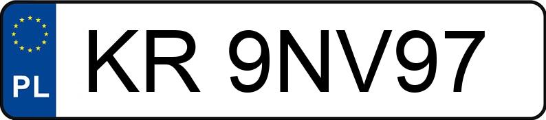 Numer rejestracyjny KR 9NV97 posiada MERCEDES-BENZ S 320 - KR9NV97