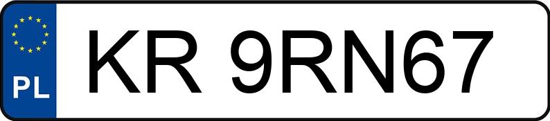 Numer rejestracyjny KR 9RN67 posiada BMW 530I XDRIVE - KR9RN67 Numer rejestracyjny KR 9RN67 posiada BMW 530I XDRIVE - KR9RN67