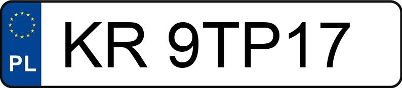 Numer rejestracyjny KR 9TP17 posiada KIA CEED - KR9TP17