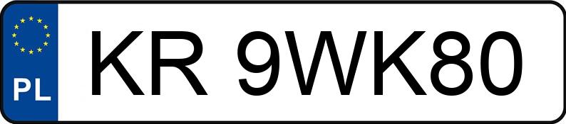 Numer rejestracyjny KR 9WK80 posiada KIA SPORTAGE QLE - KR9WK80 Numer rejestracyjny KR 9WK80 posiada KIA SPORTAGE QLE - KR9WK80